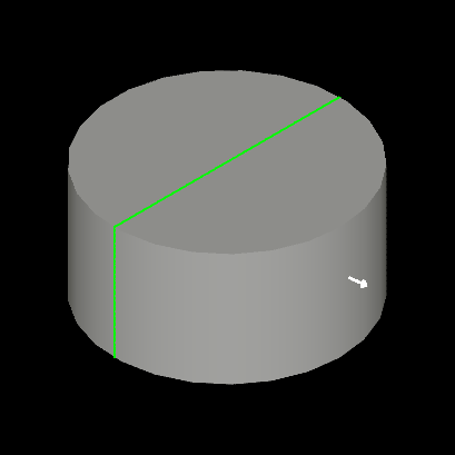 Surface normal on mouse over.