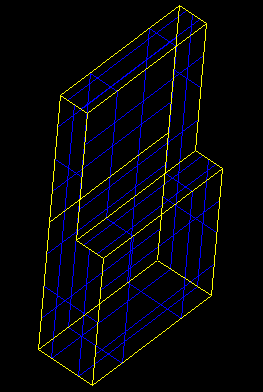 Periodic trimmed shape